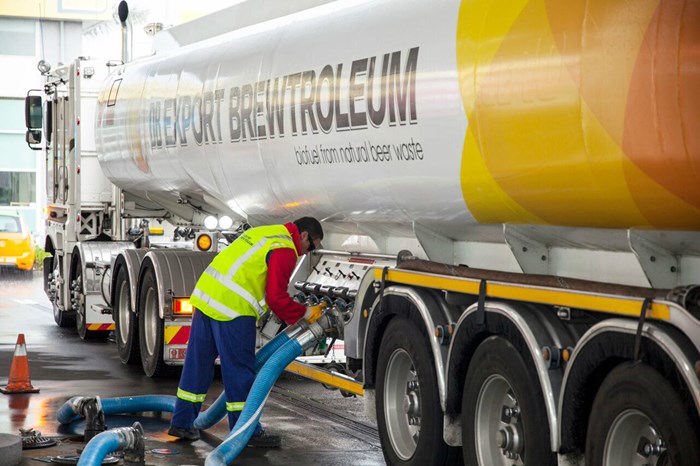 DB Export Brewtroleum tank